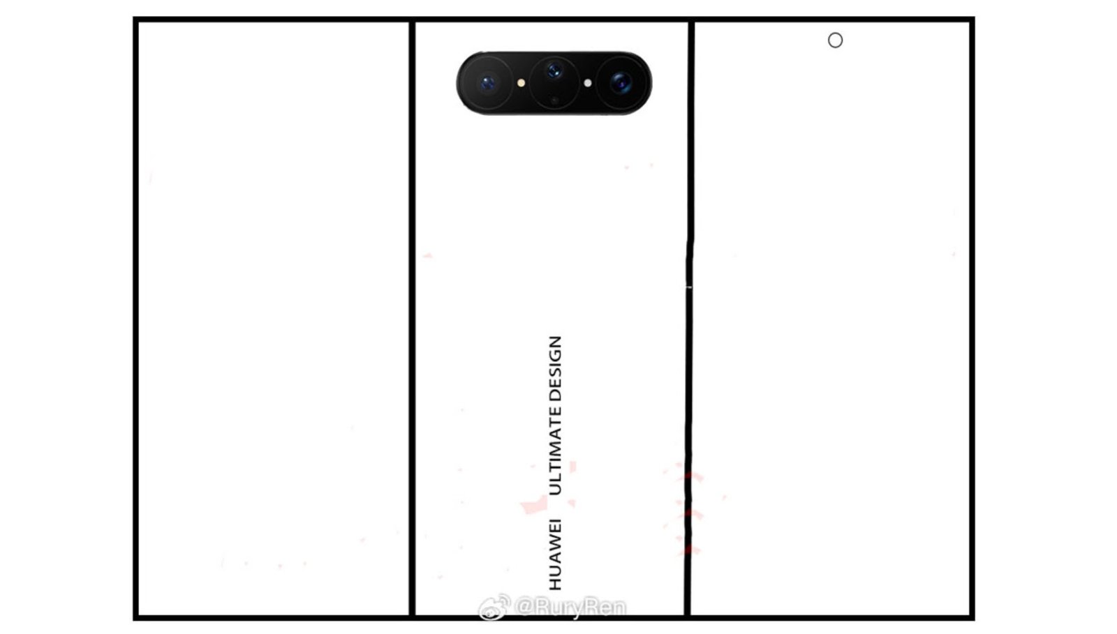 huawei mate xt 2 leaked sketch render (1)
