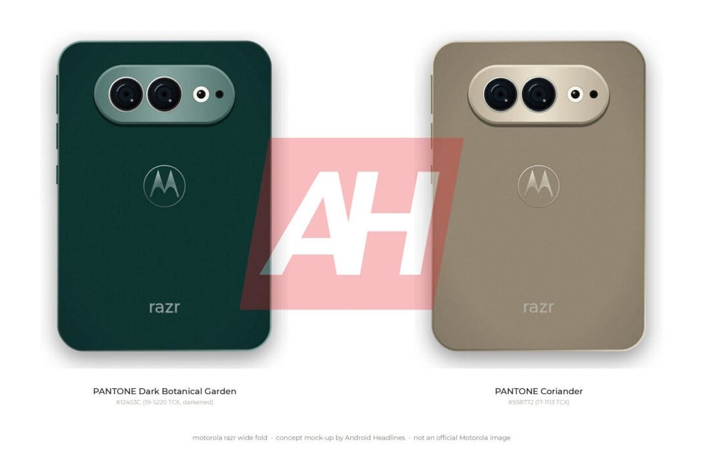 Motorola RAZR Flex leaked render
